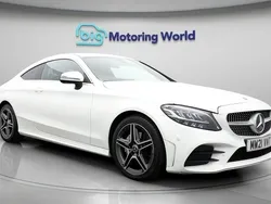 Used 2021 Mercedes C220 AMG line | £21,700 (Fair price)