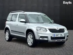 Silver Used 2017 Skoda Yeti SE L SUV | £12,350 (Fair price)