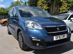Blue Used 2016 Peugeot Partner MPV | £7,795 (A bit pricey)