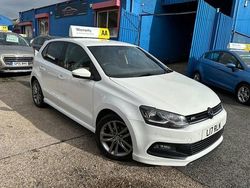 White Used 2017 VW Polo R-line Hatchback | £7,995 (Fair price)