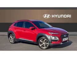Red Used 2019 Hyundai Kona Premium SUV | £10,495 (Fair price)