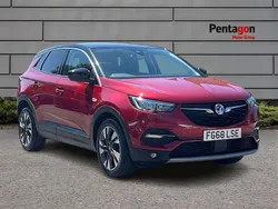 Dark ruby red Used 2018 Vauxhall Grandland X Sport SUV | £10,599 (Fair price)