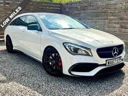 White Used 2017 Mercedes CLA45 AMG Shooting Brake AMG Estate | £22,995