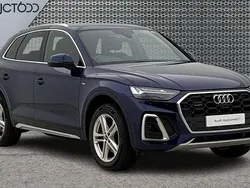 Blue Used 2022 Audi Q5 S-Line SUV | £34,361 (Fair price)