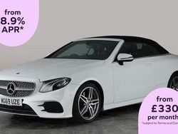 White Used 2019 Mercedes E220 AMG line Cabriolet | £20,543 (Good price)