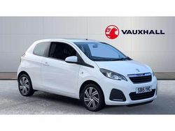 White Used 2015 Peugeot 108 Active Hatchback | £4,991 (Expensive)