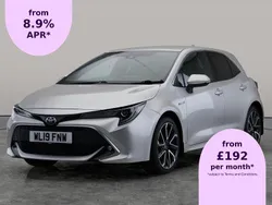 Silver Used 2019 Toyota Corolla Hatchback | £14,583 (Fair price)