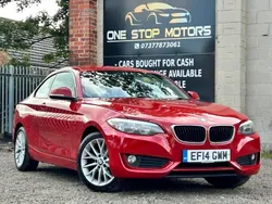Red Used 2014 BMW 218 Coupe | £5,495 (Fair price)