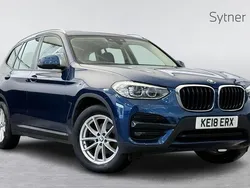 Blue Used 2018 BMW X3 Comfort Edition SUV | £21,750 (Good price)