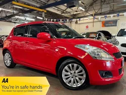 Red Used 2013 Suzuki Swift SZ4 Hatchback | £5,989 (Fair price)