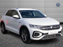 White Used 2022 VW T-Roc R-line SUV | £23,266 (Fair price)