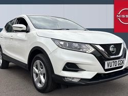White Used 2020 Nissan Qashqai Acenta Premium SUV | £11,192 (Super price)