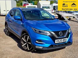 Blue Used 2020 Nissan Qashqai Tekna SUV | £11,488 (Good price)