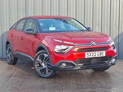 Premium metallic elixir red Used 2022 Citroën C4 PureTech Hatchback | £12,698 (Fair price)