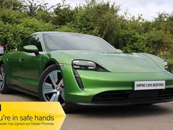 Green Used 2022 Porsche Taycan Performance Package Sedan | £45,990 (Super price)