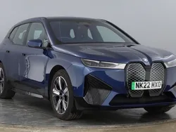 Blue Used 2022 BMW iX M Sport SUV | £31,991 (Good price)