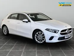 White Used 2018 Mercedes A180 Executive Hatchback | £10,495 (Good price)