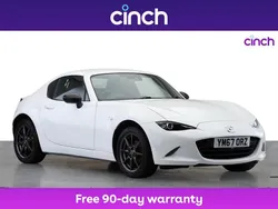 White Used 2018 Mazda MX5 Inclusive Cabriolet | £14,699 (A bit pricey)