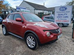 Red Used 2011 Nissan Juke Acenta SUV | £3,495 (Fair price)