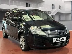 Black Used 2013 Vauxhall Zafira MPV | £1,750 (Good price)