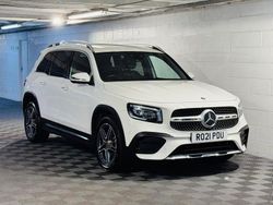 White Used 2021 Mercedes GLB220 AMG Line Premium SUV | £18,989