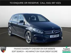 Black Used 2017 Mercedes B180 AMG line MPV | £10,270 (Good price)