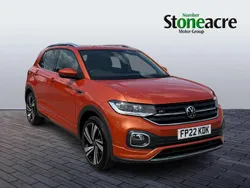 Orange Used 2022 VW T-Cross R-line SUV | £17,750 (Good price)