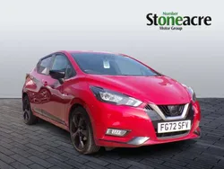 Red Used 2022 Nissan Micra Tekna Hatchback | £12,995 (Fair price)