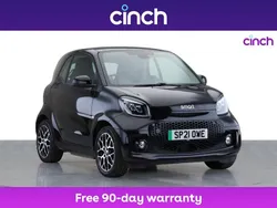 Black Used 2021 Smart ForTwo Electric Drive Exclusive Coupe | £9,599