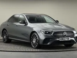 Selenite grey Used 2022 Mercedes E400 AMG line Sedan | £39,500 (Fair price)