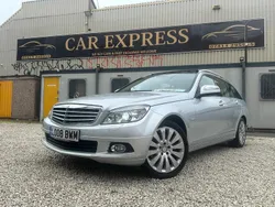 Silver Used 2008 Mercedes C220 Elegance Estate | £4,499 (Fair price)