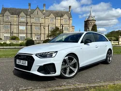 White Used 2021 Audi A4 Black Edition Estate | £27,500 (Expensive)