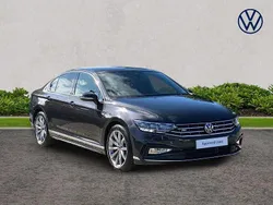Grey Used 2021 VW Passat R-line Sedan | £23,190 (Expensive)