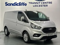 Metallic moondust silver Used 2021 Ford Transit Custom | £14,900 (Fair price)