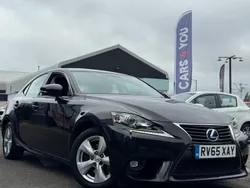 Black Used 2015 Lexus IS300h Sedan | £11,995 (Good price)