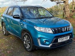 Turquoise Used 2019 Suzuki Vitara SZ-T Hatchback | £13,250 (Fair price)