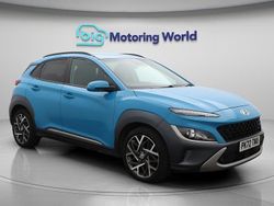 Blue Used 2022 Hyundai Kona Premium SUV | £16,883 (Fair price)