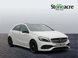 White Used 2017 Mercedes A200 AMG Line Premium Plus Hatchback | £12,495 (Fair price)