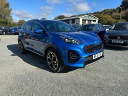 Blue Used 2021 Kia Sportage GT-Line SUV | £15,995 (Good price)