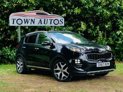 Black Used 2017 Kia Sportage GT-Line SUV | £10,990 (Fair price)