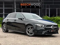 Black Used 2019 Mercedes A180 AMG line Hatchback | £17,000 (Fair price)