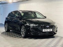 Black Used 2022 Ford Focus ST-Line Hatchback | £10,489 (Fair price)