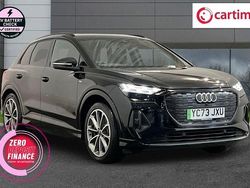 Black Used 2023 Audi Q4 e-tron Comfort SUV | £28,990 (Fair price)