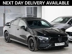 Black Used 2023 Mercedes CLA250e AMG Line Premium Plus Sedan | £28,995 (Fair price)