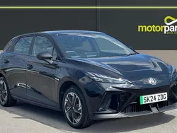 Black Used 2024 MG MG4 EV SE Hatchback | £15,500 (Good price)