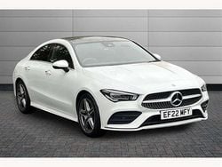 White Used 2022 Mercedes CLA200 AMG Line Premium Plus Coupe | £26,500 (A bit pricey)