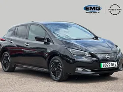 Black Used 2022 Nissan Leaf Tekna Hatchback | £10,695 (Fair price)