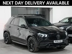 Black Used 2019 Mercedes GLE350 AMG line SUV | £34,995 (A bit pricey)