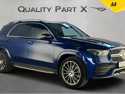 Blue Used 2021 Mercedes GLE300 AMG line Estate | £31,550 (Good price)