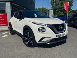 White Used 2022 Nissan Juke Tekna+ SUV | £18,195 (A bit pricey)
